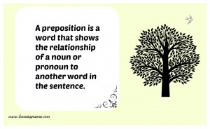 Parts of speech print - preposition FREE Printables