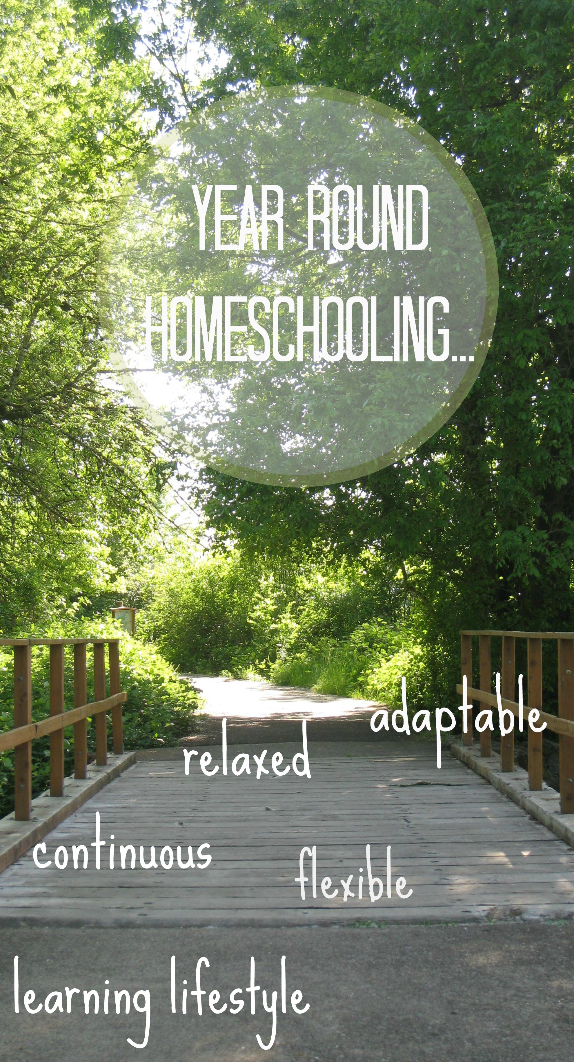 Why we embrace year round homeschooling | www.learningmama.com