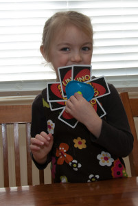 Learning math through games -UNO!