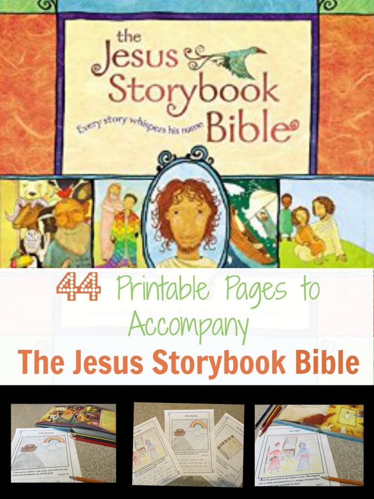 Jesusstorybookbiblepages - Learning Mama